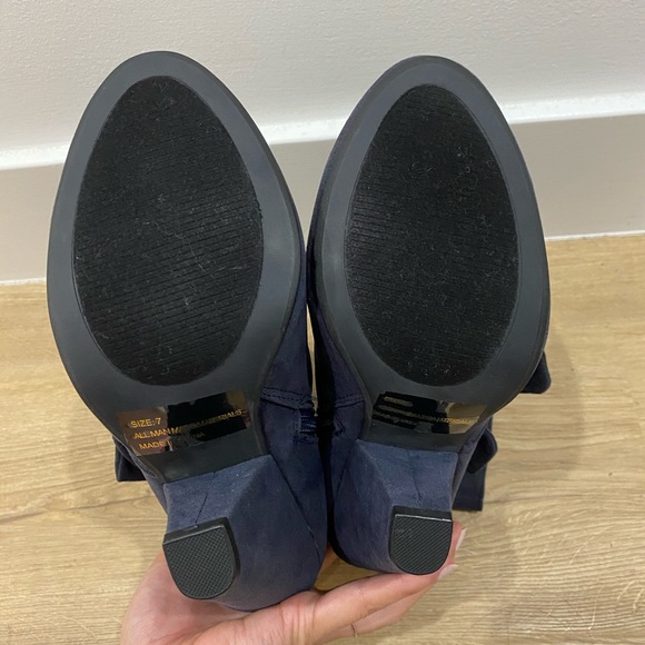 New in box Qupid blue Suede PU size 7 - Picture 3 of 6